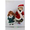 Image 1 : (2) Porcelain Collector Dolls, Unmarked