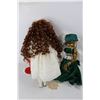 Image 3 : (2) Porcelain Collector Dolls, Unmarked