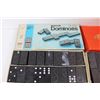 Image 2 : Vintage Rook Card Game w/ Box, (2) Vintage Boxes Of Dominos