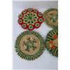 Image 2 : (7) Various Straw Pot Holders