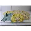 Image 1 : (5) Baby Outfits (Crocheted, Onesie)