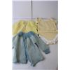 Image 4 : (5) Baby Outfits (Crocheted, Onesie)