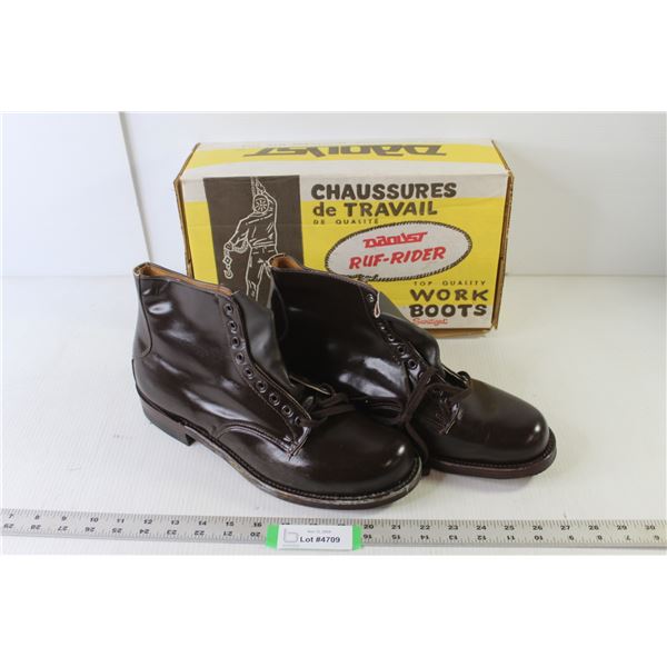Daoust Ruf-Rider Work Boots (Appear New) Size 10.5