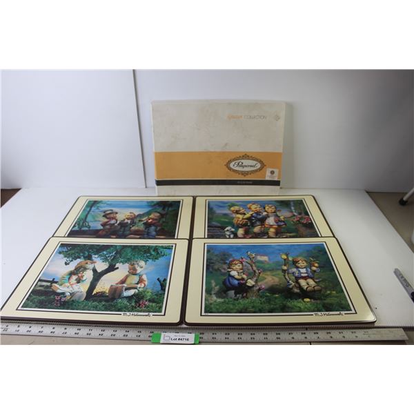 Pimpernel Set 4 Placemats - M.J.Hummel "Child Figurines"