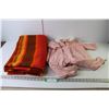 Image 1 : Knitted Throw 12' x 3.75', Pixie Child's Winter Clothing Set