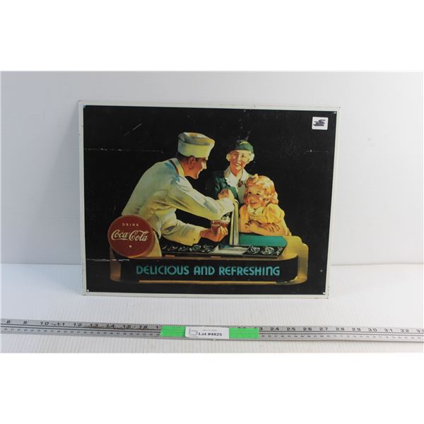 Coca Cola Sign 16'' x 12''