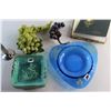 Image 4 : Ash Trays, Candle Holder, Artificial Grapes and Greetings Book