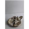 Image 6 : Silver Candle Holder, Tea Pot and a Cup