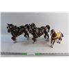Image 1 : (3) Horse Figures