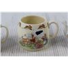 Image 3 : (3) China Cups - Bunnykins and Uncle Wiggly, Cream Cup