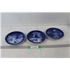 Image 1 : (3) Royal Copenhagen Plates - 1971 , 1973, 1974