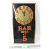 Image 1 : Bar Open At 5 Clock - As Is 10" x 18"