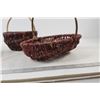 Image 2 : (3) Wicker Baskets