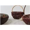 Image 3 : (3) Wicker Baskets