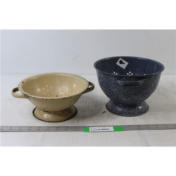 (2) Strainers