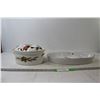 Image 1 : Royal Worcester Evesham Tray and Casserole Dish