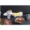 Image 2 : Ceramic Dog Piggy Bank, Creamer, Jewelry Box and Serving Trays