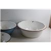 Image 2 : (4) Enamel Bowls