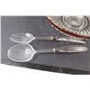 Image 5 : Diamond Point 3pc Salad Set Ruby Band