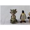 Image 2 : (5) Animal Porcelain Figures, Salt and pepper Shakers