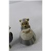 Image 3 : (5) Animal Porcelain Figures, Salt and pepper Shakers