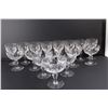 Image 2 : (16) Various Stuart Crystal Wine Glasses