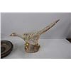 Image 3 : Royal Heager Bird Ornament, (2) Ornamental Bowls