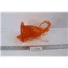 Image 1 : Cornucopia Orange Art Glass