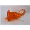 Image 2 : Cornucopia Orange Art Glass