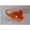 Image 4 : Cornucopia Orange Art Glass