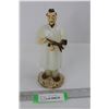Image 1 : Vintage Bohemia Glass Art Glass Figural Sculpture of a Veterinarian- 8.5'' Tall