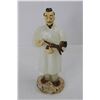 Image 2 : Vintage Bohemia Glass Art Glass Figural Sculpture of a Veterinarian- 8.5'' Tall