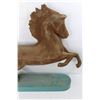 Image 2 : *Vintage Plastic Horse Statue- 30'' x 23'' - Tail Damaged- Needs Repair