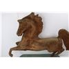 Image 4 : *Vintage Plastic Horse Statue- 30'' x 23'' - Tail Damaged- Needs Repair