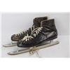 Image 3 : Pair Of Vintage Speed Skates- Size 11 - Damaged, (2) Leather Belts