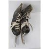Image 4 : Pair Of Vintage Speed Skates- Size 11 - Damaged, (2) Leather Belts