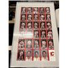 Image 1 : Calgary Flames Uncut Sheet 91-92 586/750