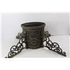 Image 2 : Vintage Cast Iron Christmas Tree Base/ Stand- 26.5'' x 9.5''