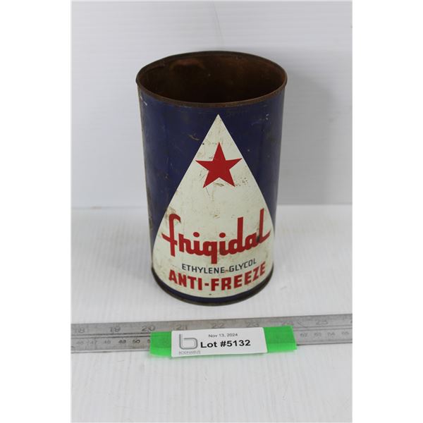 Vintage North Star Ethylene- Glycol Antifreeze 1 Quart Tin