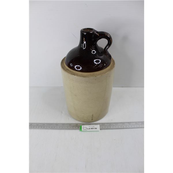 Antique Unmarked Stoneware Jug