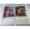 Image 1 : (2) Vintage Calendars-Assiniboia Sask.