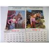 Image 2 : (2) Vintage Calendars-Assiniboia Sask.