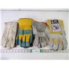 Image 1 : (4) Pairs of Work Gloves- (1) is brand new