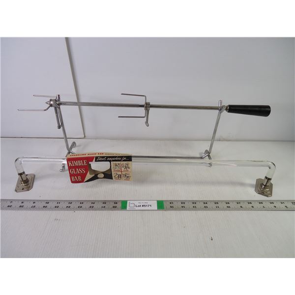 Rotisserie and zmulti Purpose Glass Bar