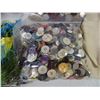 Image 4 : Large Lot of Crafting Items-Beads,Buttons,Paint Brushes,Sewing Thread and misc.