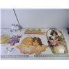 Image 1 : Vintage Valentine Pop-Up Card,Gift Bag and birthday cards and gold doilies