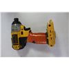 Image 2 : Dewalt Cordless Impact Driver - As is, Dewalt DC550 Cordless Cut-out Tool - As is, (2) Dewalt Rechar