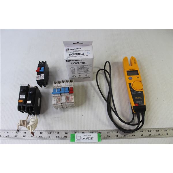 Fluke T5-1000 Electrical Tester - Powers On, ElectriProEPOGFR/TR151 (NIB), (5) Federal Pioneer Circu