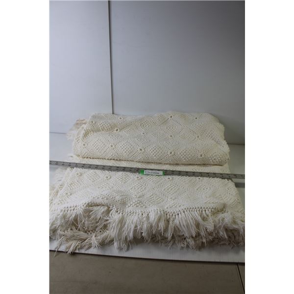 Double Crocheted Bed Spread 91.5" x 94"