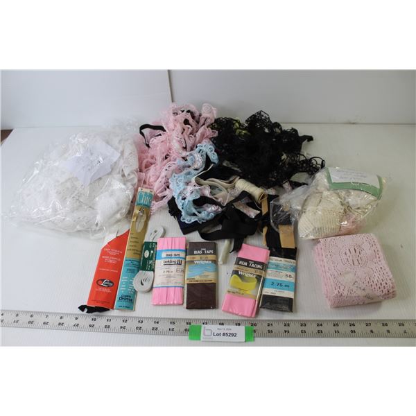 Assorted Tapestries (Lace, Zipper, Tape, Hem, Facing)